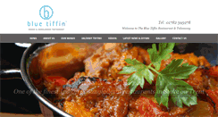 Desktop Screenshot of blue-tiffin.com